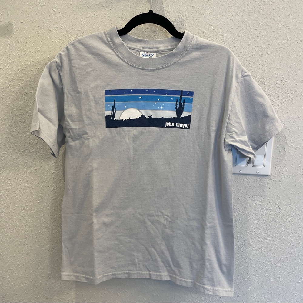 Vintage John Mayer concert date t-shirt